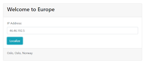 Ipstack Website localization, Best ip geolocation api